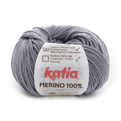 Пряжа Katia Merino 100% (449.504, Дымчатый) Пряжа Katia Merino 100% (449.504, Дымчатый)