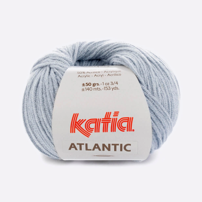 Пряжа Katia Atlantic (106, Сизый серый)