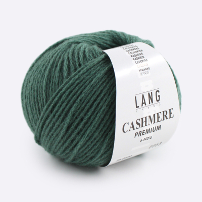 Пряжа Lang Cashmere Premium (78.0093, Пыльный изумруд)