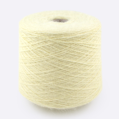 Бобина Ангора, ANGORABEL 2/10, (80% ангора, 20% меринос), 500 м. (P-255/255/115 7337, Лимон)