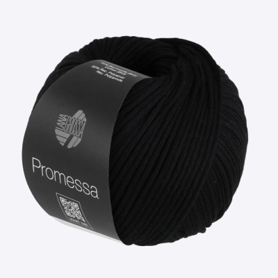Пряжа Lana Grossa Promessa (62475, 024 Черный)