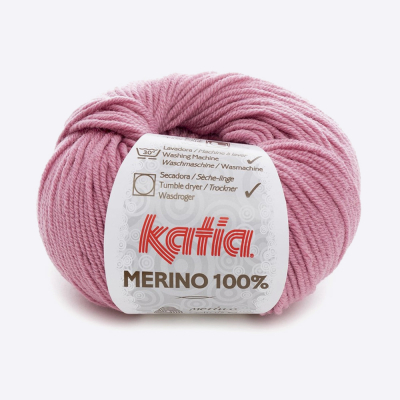 Пряжа Katia Merino 100% (449.37, Брусничный) Пряжа Katia Merino 100% (449.37, Брусничный)