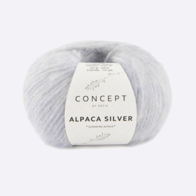 Пряжа Katia Alpaca Silver (1053.276, Жемчужный)