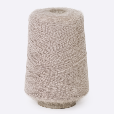 Бобина ангора 90 BELANGOR FRANCE (90% ангора, 10% ПА), 650 м. (Кофейная пенка, Coffee Milk)