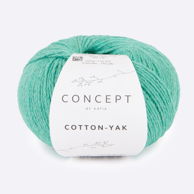 Пряжа Katia Cotton-Yak (131, Бирюза) Пряжа Katia Cotton-Yak (131, Бирюза)