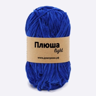 Пряжа Плюша Light (Лайт) (Электрик)