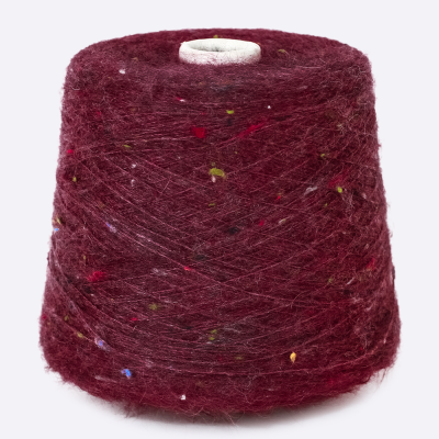 Бобина Silkid Tweed (62% кидмохер, 8% тенсел, 30% шелк), 850 м. (267, Борделюкс)