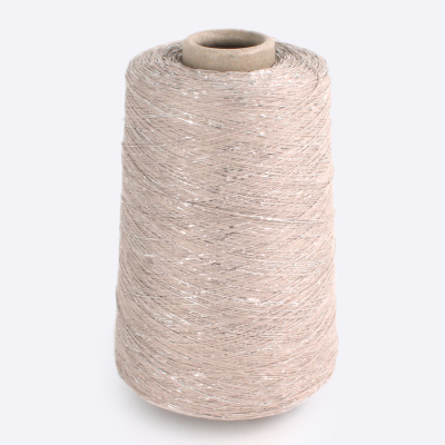 Бобина Shiny Shades (78% вискоза, 12% люрекс, 10% Па), 1600 м. (102, Лиловый беж)