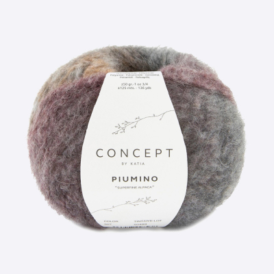 Пряжа Katia Piumino (1301.307, Опал и агат) Пряжа Katia Piumino (1301.307, Опал и агат)