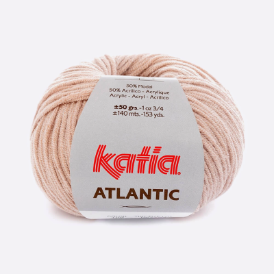 Пряжа Katia Atlantic (109, Кремовая пудра)