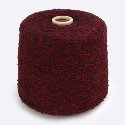 Бобина Fluffy Cashemere (78% кашемир, 18% шелк, 4% ПА), 400 м. (1707 1704, Марсала)