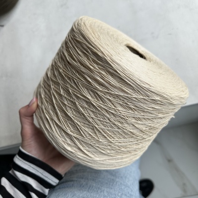 Бобина SilCot (30% шелк, 70% хлопок), 450 м. (4500, Бланш)