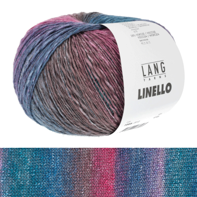 Пряжа Lang Linello (1066.0010, Фламинго на Таити)