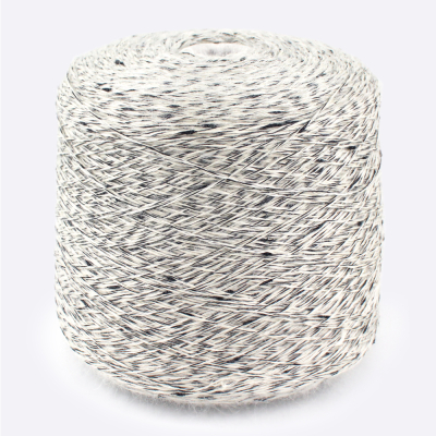 Бобина Kidnet (80% кидмохер, 13% люрекс, 7% Па), 290 м. (6055, Черный)