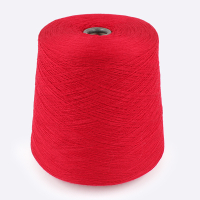 Бобина меринос, CASHWOOL Zegna Baruffa 2/30 (100% меринос), 1500 м. (008768, Кармин)