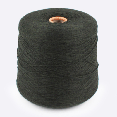 Бобина меринос, CASHWOOL Zegna Baruffa 2/30 (100% меринос), 1500 м. (442873, Изумрудная лоза)