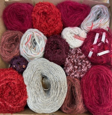 Набор на джемпер из коробочки Magic Box Italy (Красное сухое)