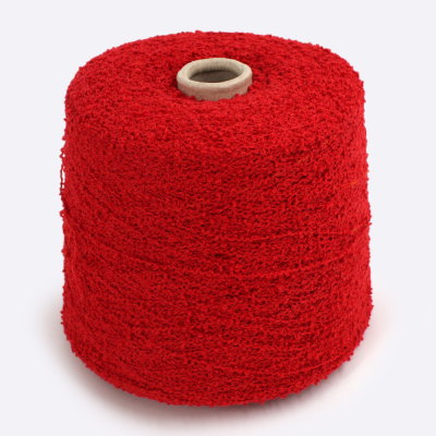 Бобина Fluffy Cashemere (78% кашемир, 18% шелк, 4% ПА), 400 м. (1605, Ред роуз)