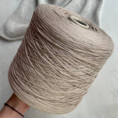 Бобина Bilbao by Mr. Joe (100% хлопок), 340 м. (7177, Пенка латте)