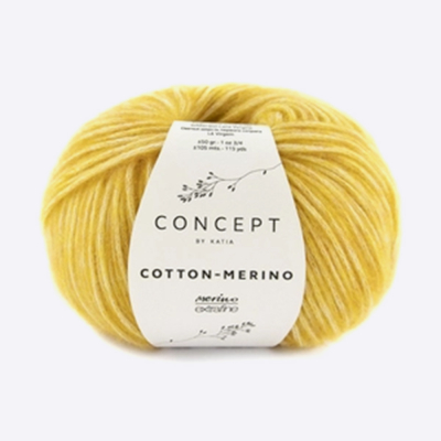 Пряжа Katia Cotton-Merino (135, Охра в лимоне) Пряжа Katia Cotton-Merino (135, Охра в лимоне)