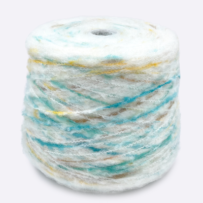 Бобина Giada (20% кидмохер, 68% Пэ, 12% Па), 220 м. (1812, Бирюза со сливками)