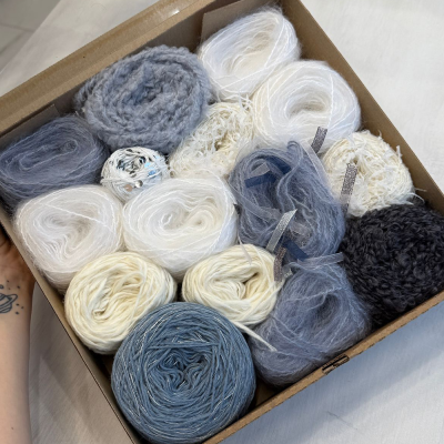 Набор на джемпер из коробочки Magic Box Italy (Невеста в джинсах)