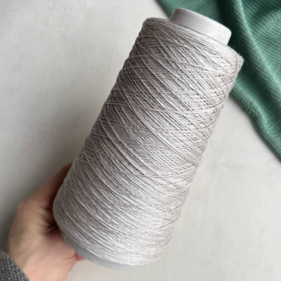 Бобина шелк Seta Shappe (100% шелк), 1000 м. (008, Жемчужный)