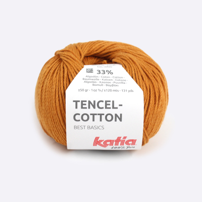 Пряжа Katia Tencel-Cotton (1080.30, Горчица)