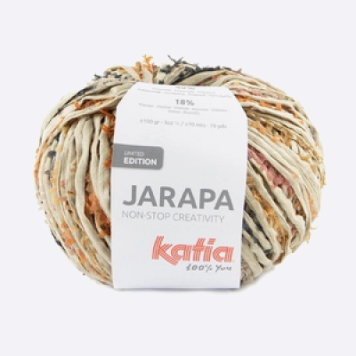 Пряжа Katia Jarapa (1308.501, Бронза на льне)