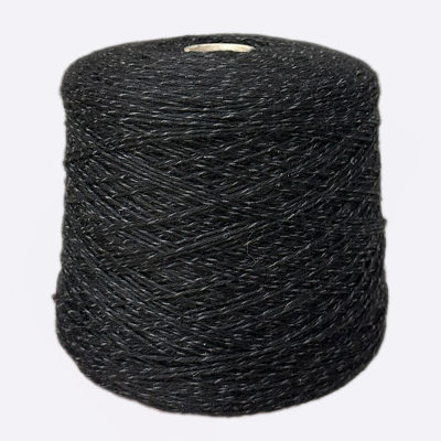 Бобина Louis Vuitton Stock Луи Виттон (Odette 30, Неро меланж, 260 м, 80% меринос, 20% шелк)