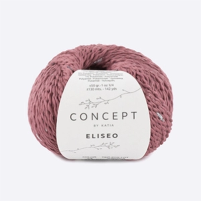 Пряжа Katia Eliseo (1235.73, Пыльная роза)