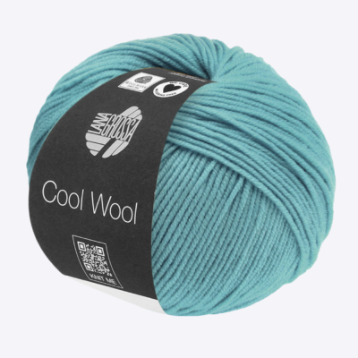 Пряжа Lana Grossa Cool Wool (38843, 2048 Бирюзейшн)
