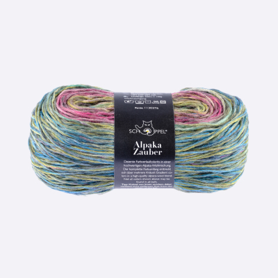 Пряжа Schoppel Alpaca Zauber Plus (1860-2357, Альпийский луг)