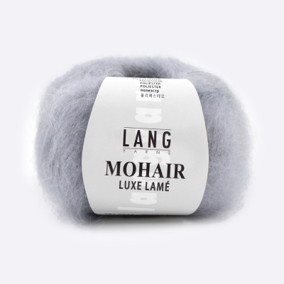 Пряжа Lang Mohair Luxe Lame (797.0023, Серо-голубой лед)