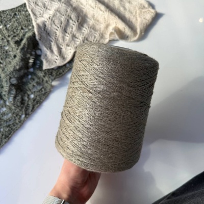 Бобина Lino Fiammato (67% вискоза, 33% лен), 450 м. (Yuta, Юта, 450 м)