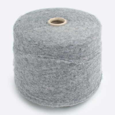 Бобина Exicute (57% меринос, 28% кашемир, 15% ПА), 450 м. (802, Серая дымка)