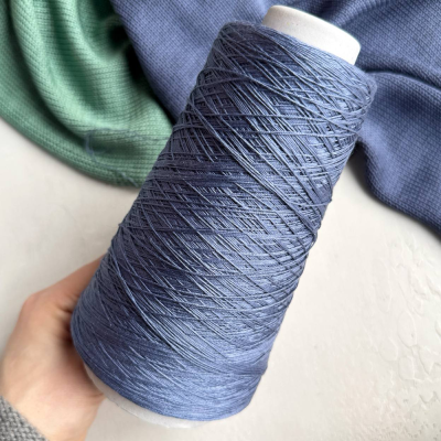 Бобина шелк Seta Shappe (100% шелк), 1000 м. (1042, Индиго)