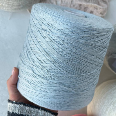 Бобина Silco (50% шелк Shappe, 50% хлопок Pima), 700 м (14112, Небо)