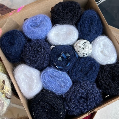 Набор на джемпер из коробочки Magic Box Italy (Арктический шторм)