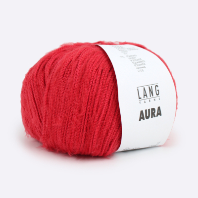 Пряжа Lang Aura (1091.0062, Рубин)