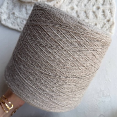Бобина Dolce Cotone (100% вспушенный хлопок), 400 м (2893, Лен)