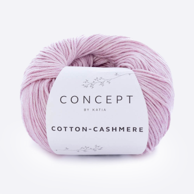 Пряжа Katia Cotton-Cashmere (64, Светло-лиловый)
