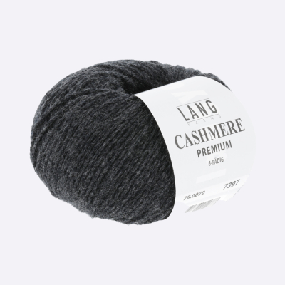 Пряжа Lang Cashmere Premium (78.0070, Графити)