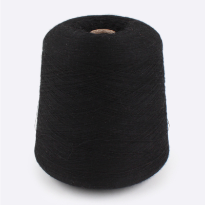 Бобина Diamante by Botto Poala 3/80 (70% меринос, 20% шелк, 10% кашемир), 2600 м. (099070, Черный)