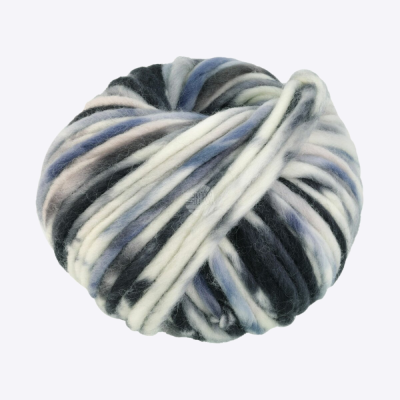 Пряжа Lana Grossa Confetti (60313, 010 Графитовый снег)