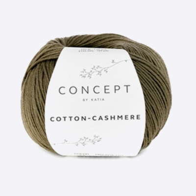 Пряжа Katia Cotton-Cashmere (949.71, Хаки)