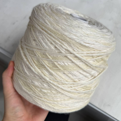 Бобина Intreccio (54% хлопок, 36% меринос, 10% Па), 150 м. (1, Dolce Milk)