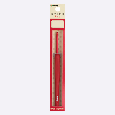 Крючок для вязания с ручкой "ETIMO Red" Tulip (1,8 мм, TED-010e)
