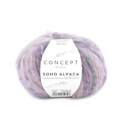 Пряжа Katia Soho Alpaca (1389.303, Сахарная вата)