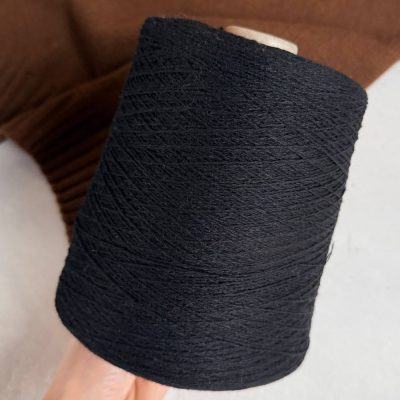 Бобина Cashmere 2/14 by Loro Piana (100% Кашемир), 700 м. (8010, Итальянский черный)